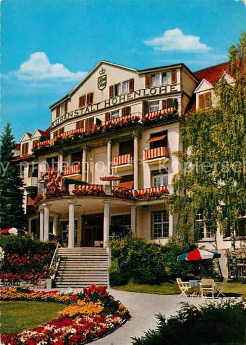 Bad Mergentheim Kuranstalt Hohenlohe