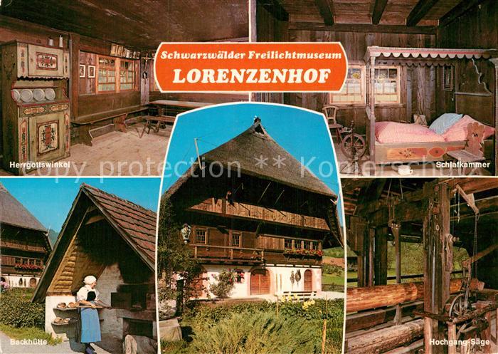 Gutach Schwarzwald Schwarzwaelder Freilichtmuseum Lorenzenhof Schwarzwaldbahn
