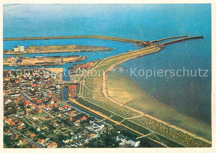 Buesum Nordseebad Fliegeraufnahme Luftbildatlas Schleswig Holstein