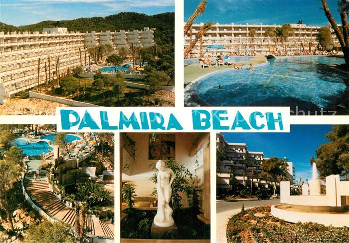 Paguera Mallorca Islas Baleares Palmira Beach Urbanizacion La Romana Hotel Pisci