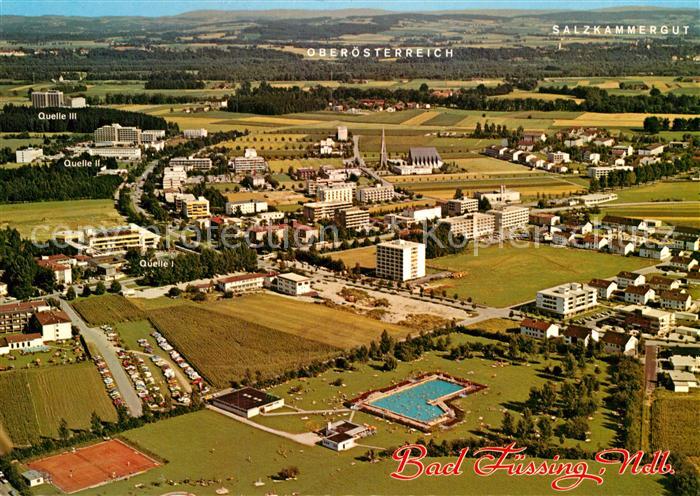 Bad Fuessing Schwefeltherme Fliegeraufnahme