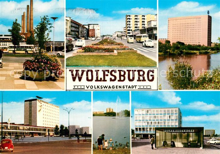 Wolfsburg Volkswagenstadt Industrie VW Werk