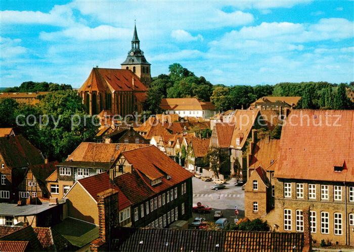 LueNEBURG  CITY Blick ueber die Altstadt zur Michaeliskirche