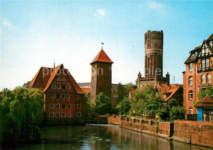 LueNEBURG  CITY Ratsmuehle Wassertuerme