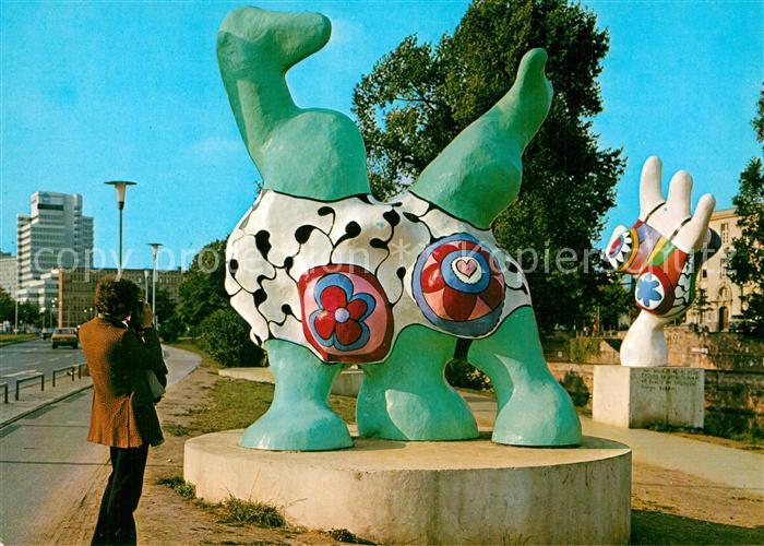 HANNOVER  CITY Die siamesischen Nanas Die tanzende Nana Plastik