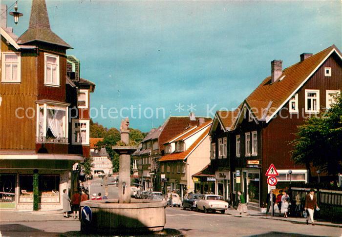 Braunlage Eichhoernchen Brunnen