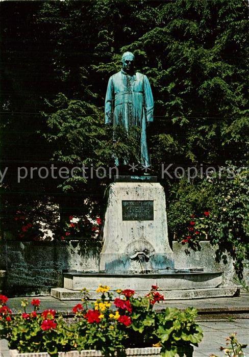 Bad Woerishofen Kneipp Denkmal Statue