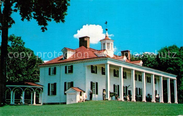 Mount Vernon Virginia The main house and other buildings