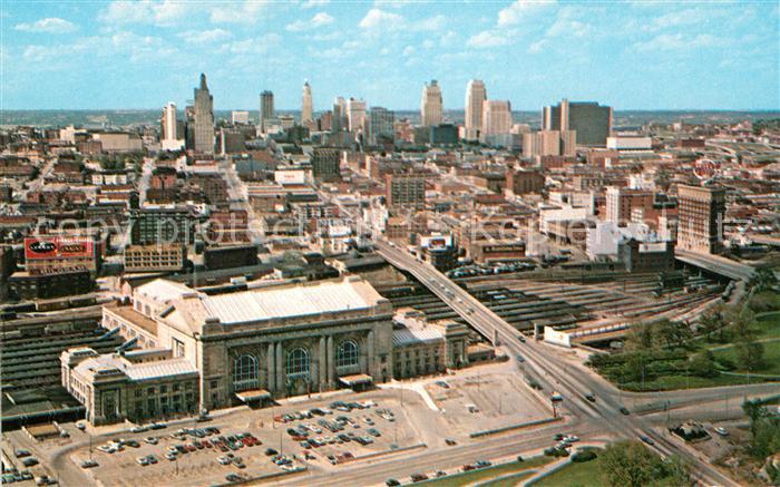 Kansas City Missouri Union Station and Skyline