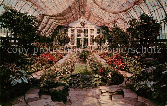 St Paul Minnesota Interior of Conservatory at Como Park