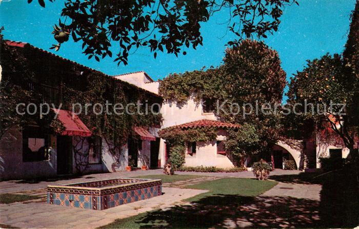 Santa Barbara California Restaurant Del Paseo and Street of Spain