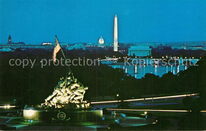 Washington DC Tableau of Spirited Victory War Memorial