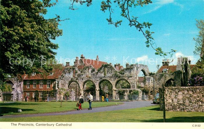 Canterbury Kent The Precincts Canterbury Cathedral