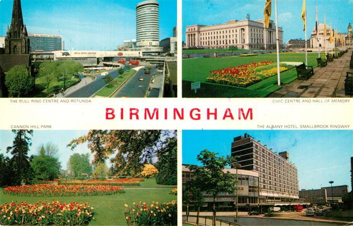 Birmingham Bull Ring Centre and Rotunda Civic Centre and Hall of Memory Cannon H