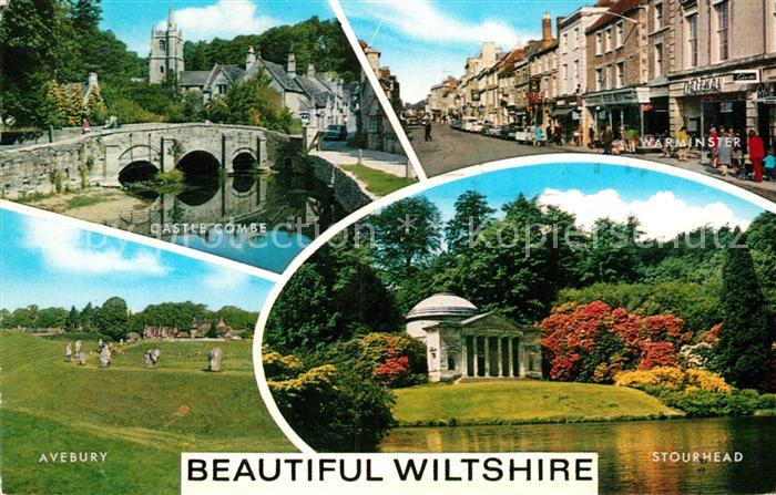 Wiltshire UK Castle Combe Warminster Avebury Stourhead