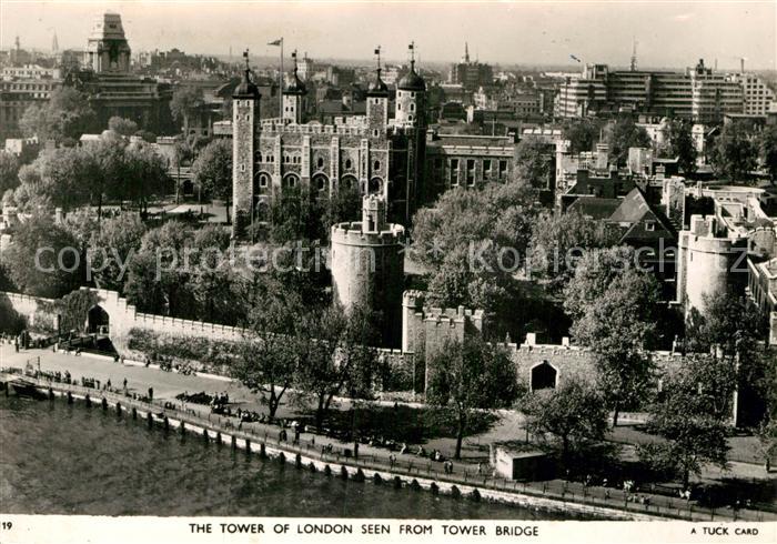 London The Tower of London seen from Tower Bridge