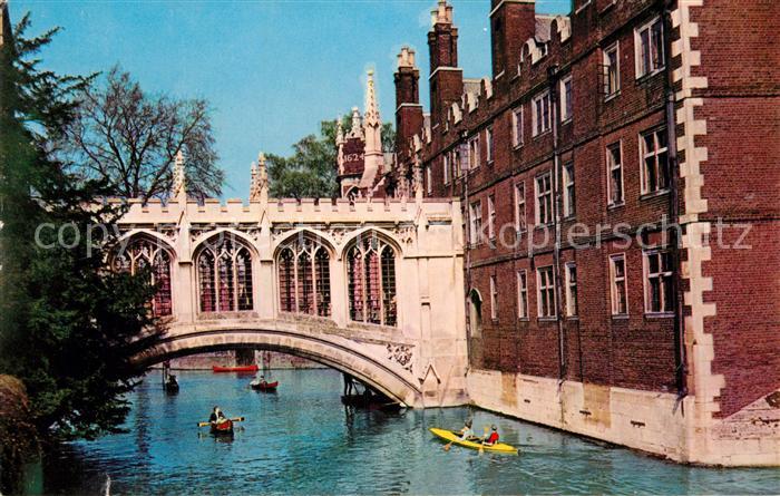 Cambridge Cambridgeshire The Bridge o Sighs