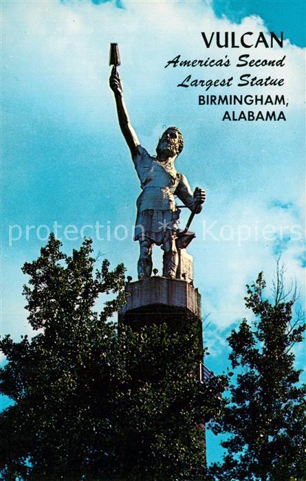 Birmingham Alabama Vulcan Atop Red Mountain