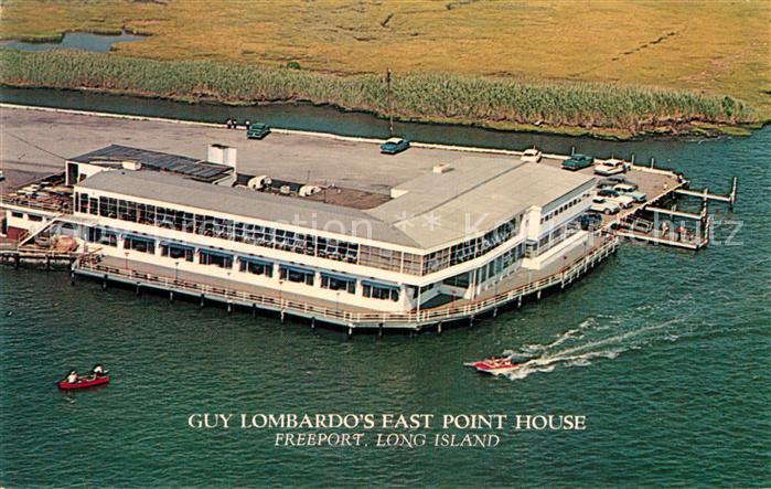 Freeport New York Guy Lombardos East Point House Fliegeraufnahme