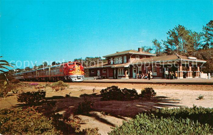 San Diego California The Santa Fe station at Del Mar
