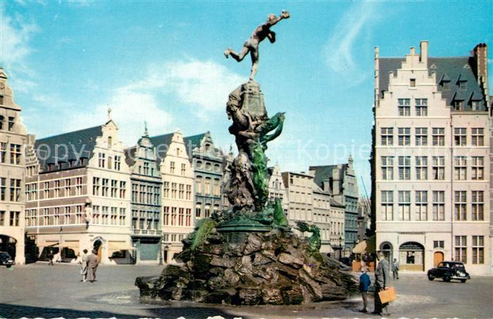 Antwerpen Anvers Brabo en Gildenhuizen