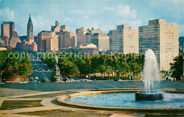 Philadelphia Pennsylvania Benjamin Franklin Parkway