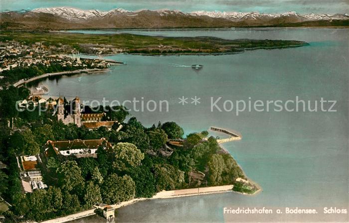Friedrichshafen Bodensee Schloss Fliegeraufnahme