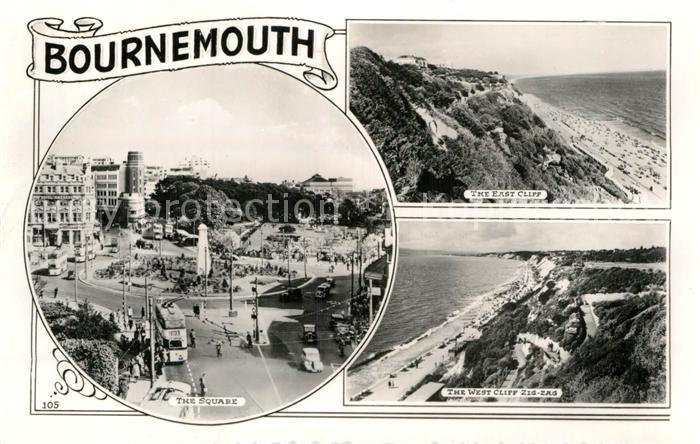 Bournemouth The Square The East Cliff The West Cliff