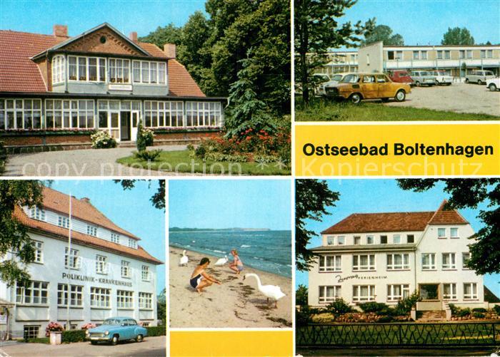 Boltenhagen Ostseebad Haus am Meer Urlauberdorf Poliklinik Krankenhaus Am Strand