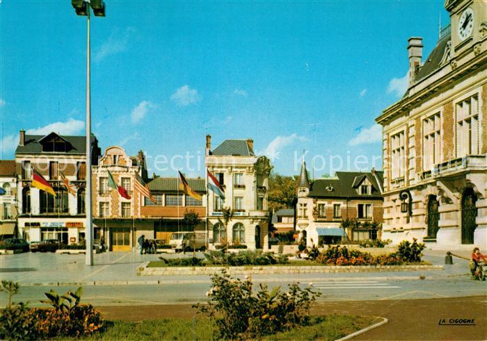 Chauny Aisne Place de l’Hotel de Ville