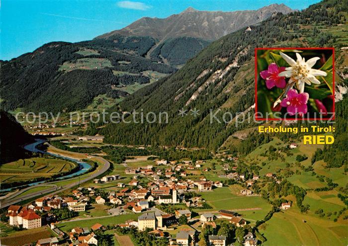 Ried Tirol Fliegeraufnahme