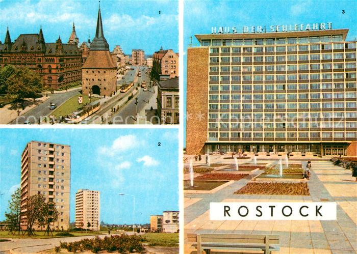 ROSTOCK  CITY Steintor Ziolkowskistrasse Haus der Schiffahrt