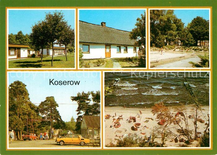 Koserow Ostseebad Usedom Forstferienobjekt Damerow Fischerhaus FDGB Erholungshei