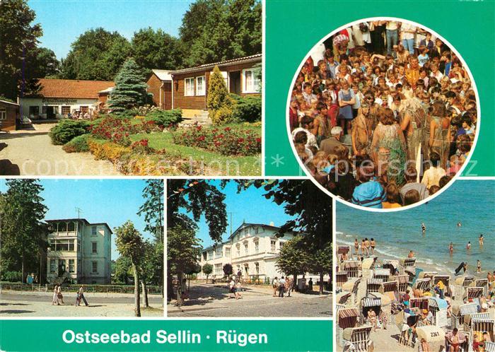 Sellin Ruegen Schullandheim der Oberschule Mosel Neptunfest FDGB Erholungsheime