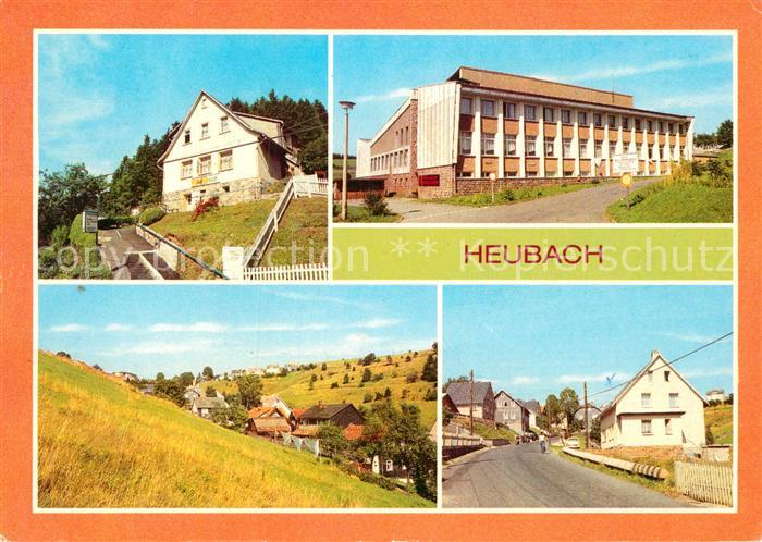 Heubach Thueringen Cafe Heubach FDGB Erholungsheim Hermann Duncker Teilansicht
