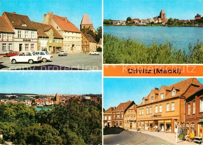 Crivitz Ludwigslust-Parchim Teilansichten Ernst Thaelmann Platz