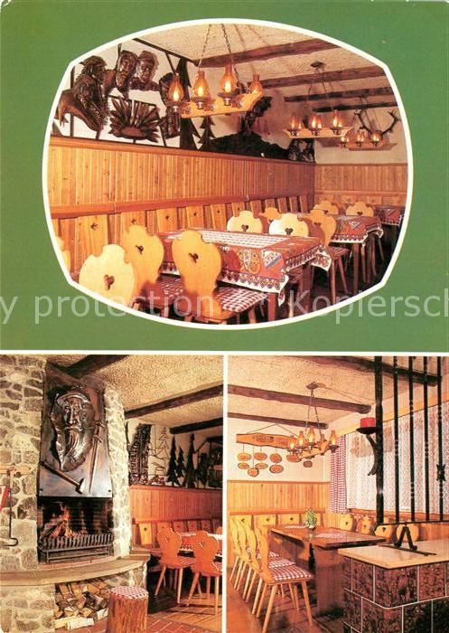 Berga Elster Gaststaette Hammermichelbaude Gastraeume