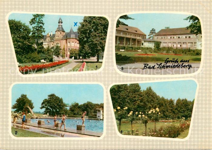 Bad Schmiedeberg Kurhaus Freibad Eisenmoorbad Sonnenpark