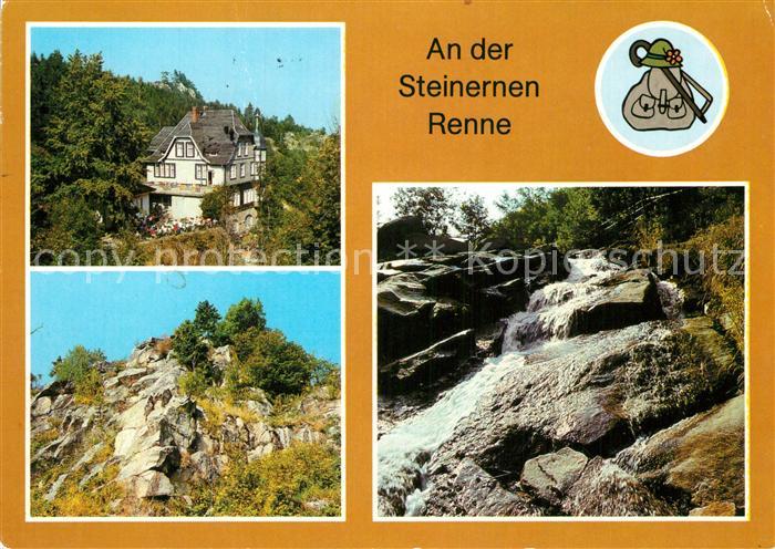 Wernigerode Harz Ferienheim Steinerne Renne Renneklippen Steinerne Renne