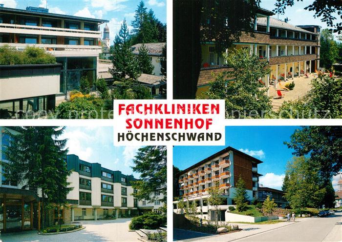 Hoechenschwand Schwarzwald BW Fachkliniken Sonnenhof