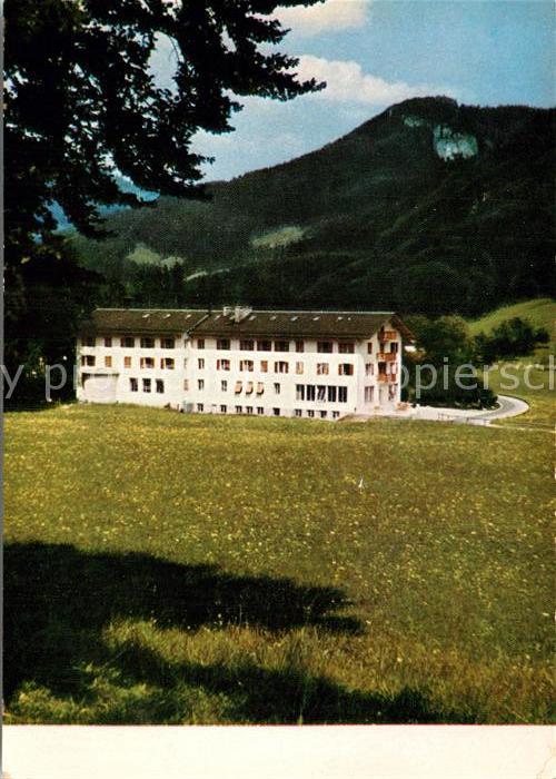 Hohenaschau Chiemgau Erholungsheim des Kath Werkvolk