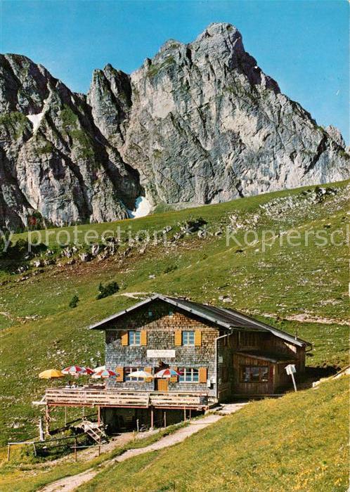 Pfronten Ostallgaeu Bayern Hochalm mit Aggenstein