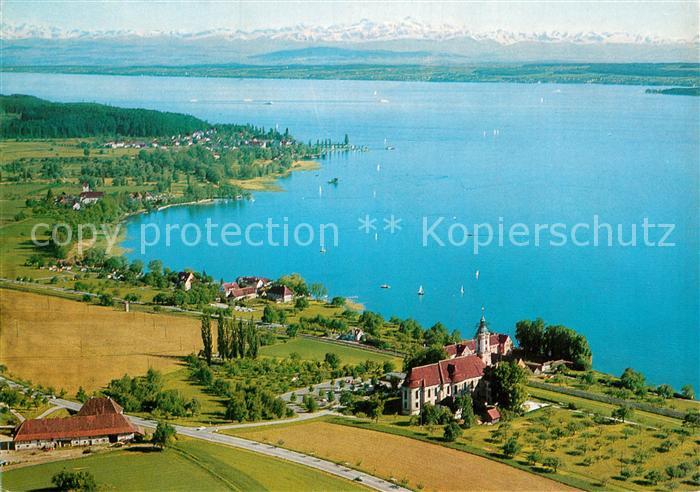 Birnau Wallfahrtskirche Fliegeraufnahme