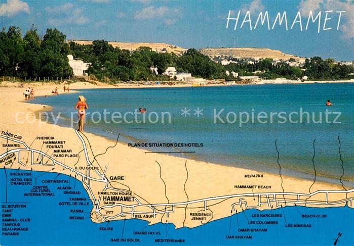 Hammamet Strandpartie