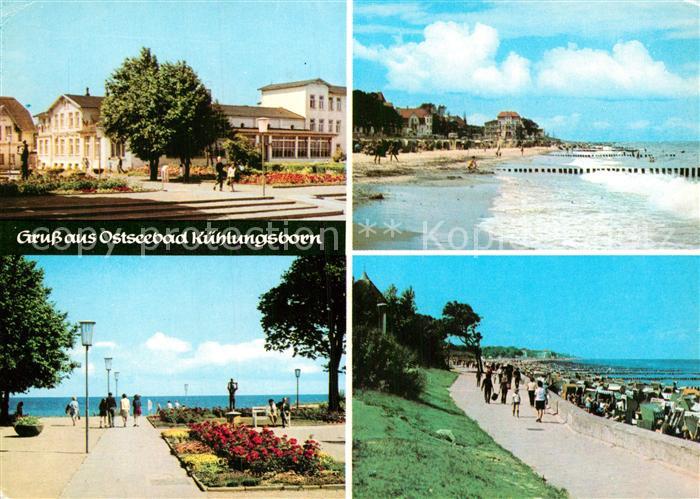 Kuehlungsborn Ostseebad Strand Hotel Promenade