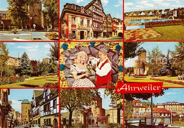 Ahrweiler Ahr Teilansichten