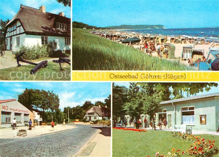 Goehren Ruegen Moenchguter Heimatmuseum Strand HO Kaufhalle Rationell Am Einkauf