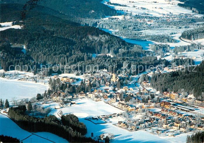 Titisee Fliegeraufnahme im Winter
