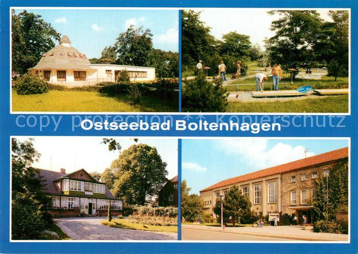 Boltenhagen Ostseebad HOG Pavillon Minigolf Haus am Meer FDGB Erholungsheim Frit