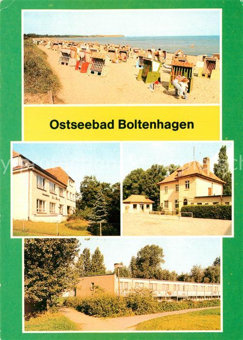 Boltenhagen Ostseebad Strand Ferienheim Uns Husung Dt Post FDGB Urlauberdorf